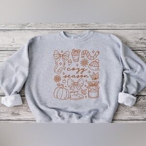 Cozy Season Crewneck- Gray